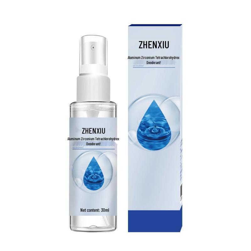 Zhen Xiu Refreshing Four-Chloro Aluminum Zirconium Body Deodorant Spray: Long-Lasting Odor-Removing Antiperspirant