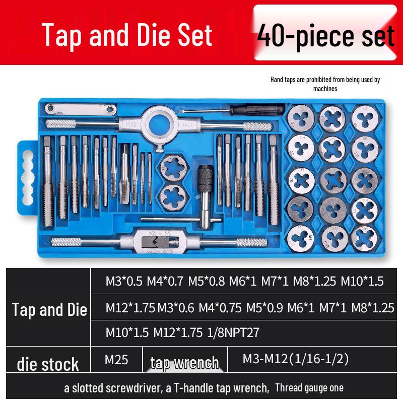 Verstellbarer T-Griff-Gewindebohrer & Aufbohrwerkzeug aus Vollstahl