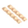 20 Sets Square Pointed Screw Rivets Set Zinc Alloy Pyramid Punk Leather Goods Bags Repair Kits for Binding 15mm