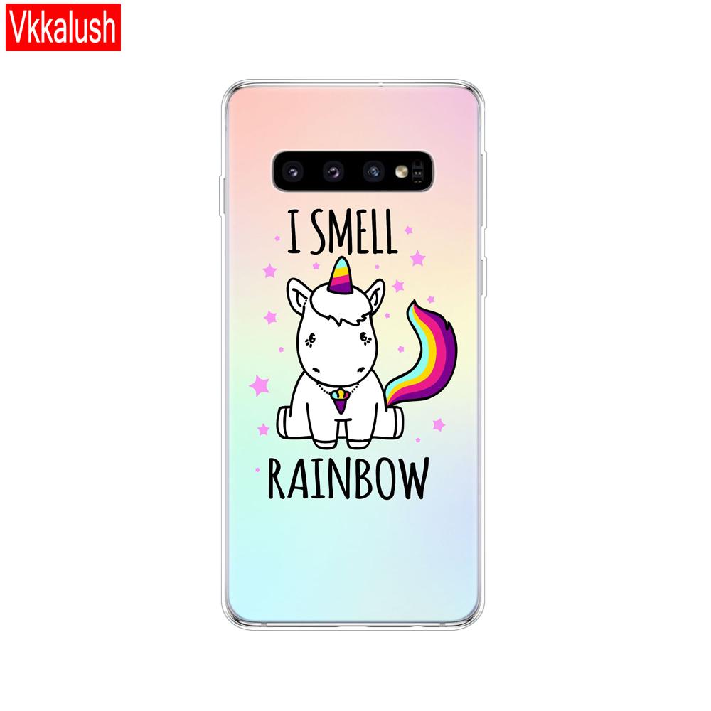 Pro Samsung Galaxy S10 Pouzdro S10Plus Pouzdro Silikonový tpu Kryt Telefon S10 E Pouzdro na Pro Samsung S10 Plus G975F S 10 SM-G973F Pouzdro