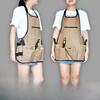 1PC Garden Tool Apron Large Capacity Gardening Harvesting Apron Multi-pocket Auto Repair Master Overalls