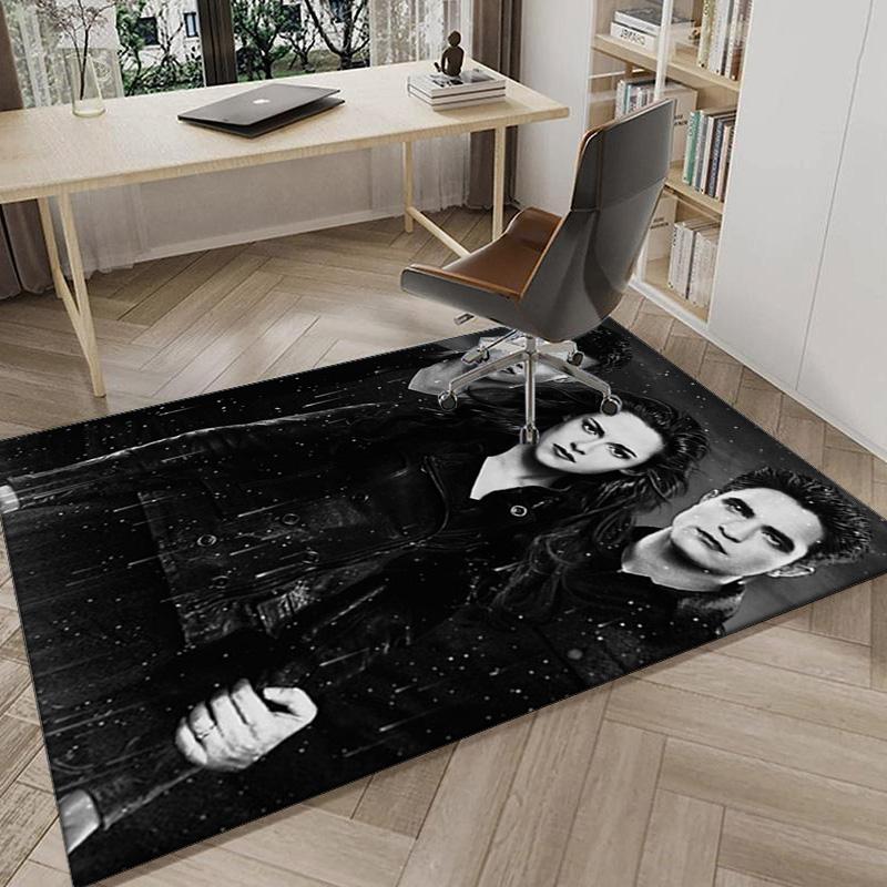 Eclipse Twilight vampire Carpet, Chair Rug,Rug for Office Bedroom living rooms, Doormat decor Fan Gift Christmas Gift