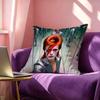 Star DDavid BBowie Square DoubleSided printed Pillow Case Bedroom Bedside Pillow Sofa Cushion Cover