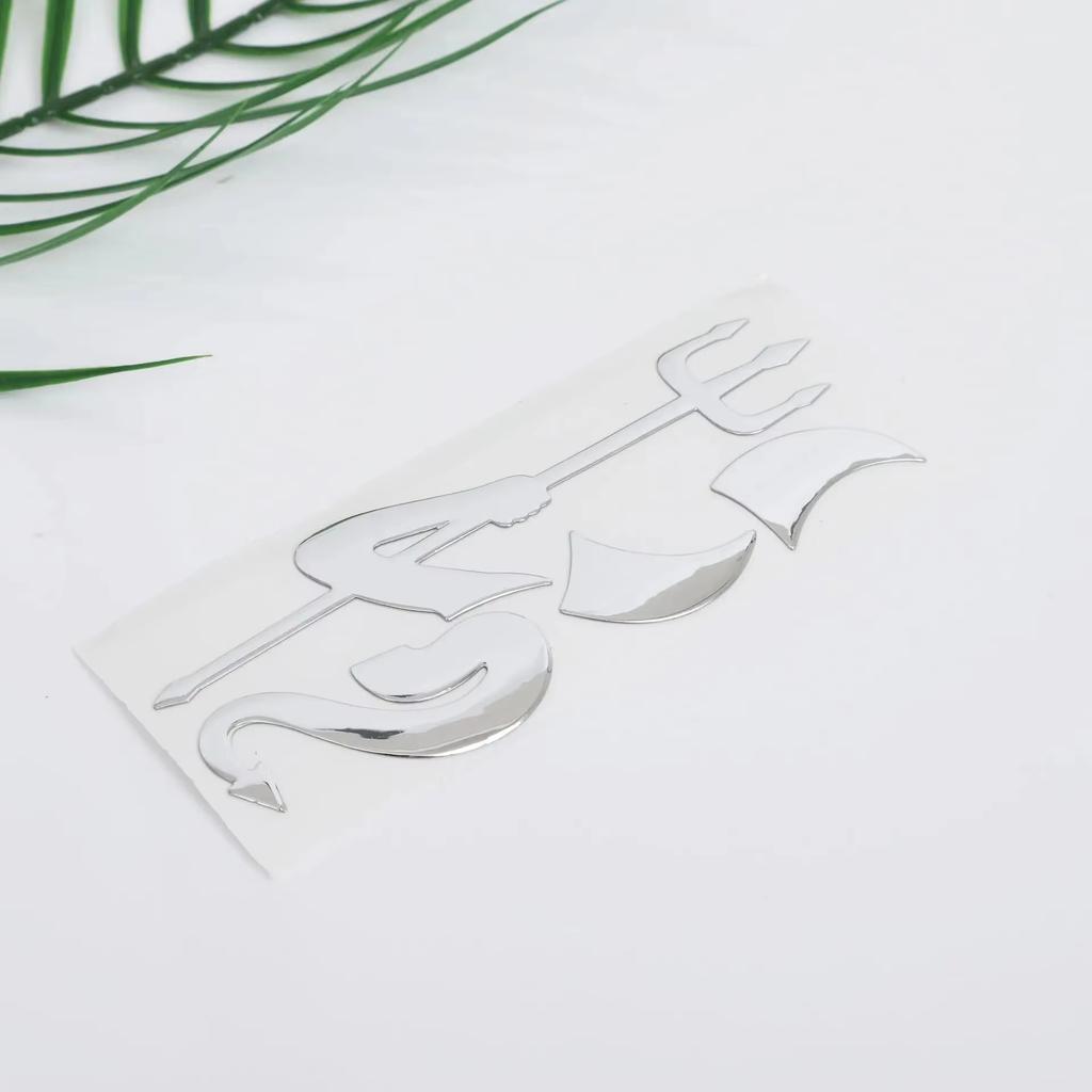 Personality Car Sticker Funny Fashion 3D Little Devil Demon Styling Universal Auto Emblem Logo PVC Decals Decoration DIY Accesso