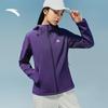 Anta Women's Fleece-Lined Water-Repellent Softshell Jacket