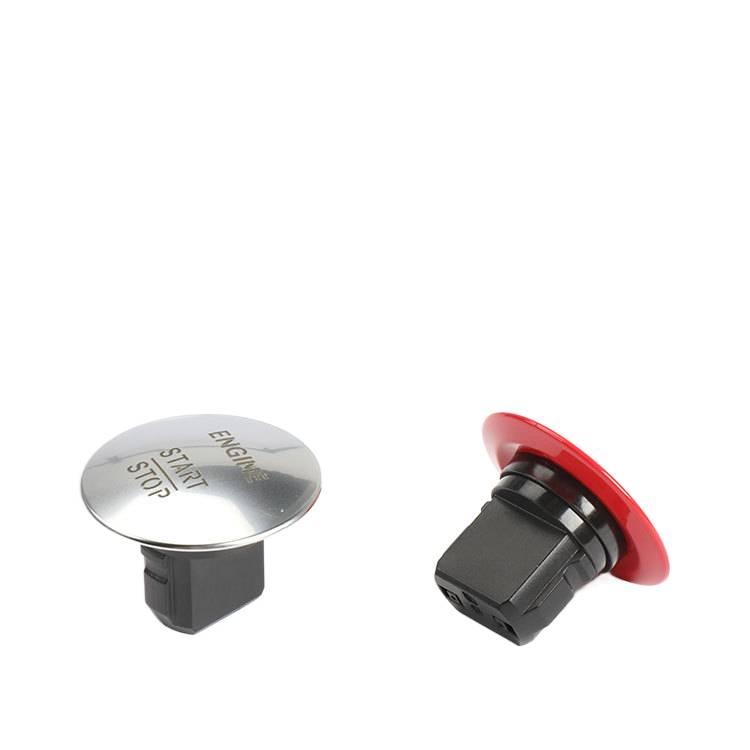 Keyless Go Start Stop Push Button Engine Ignition Switch 2215450714 Silver For Mercedes-Benz W164 W205 W221 W176 W166