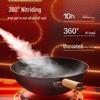 SUPOR Hammered Titanium Alloy Non-stick Wok