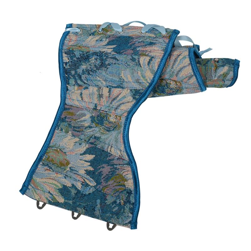 Retro Corset Oil Painting Waist Corsets Harajuku Vintage Waist Shaper Women Corsets Oil Painting Bustiers & Corset