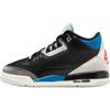 (GS) Air 3 Retro 'Black Military Blue' Kids' IB8968-004