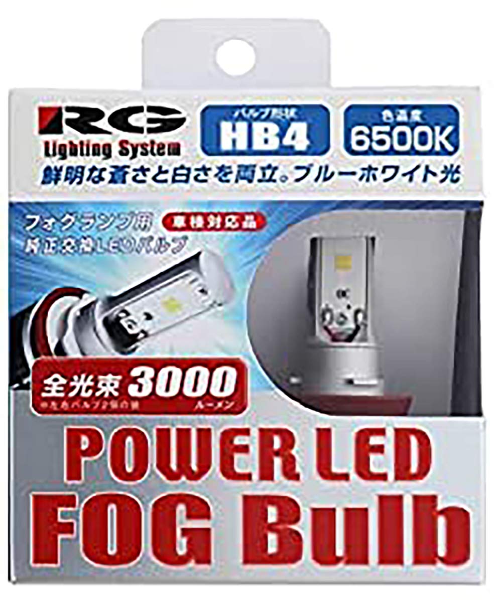 

RACING GEAR LED Fog Bulb HB4 6500K RGH-P524 белый