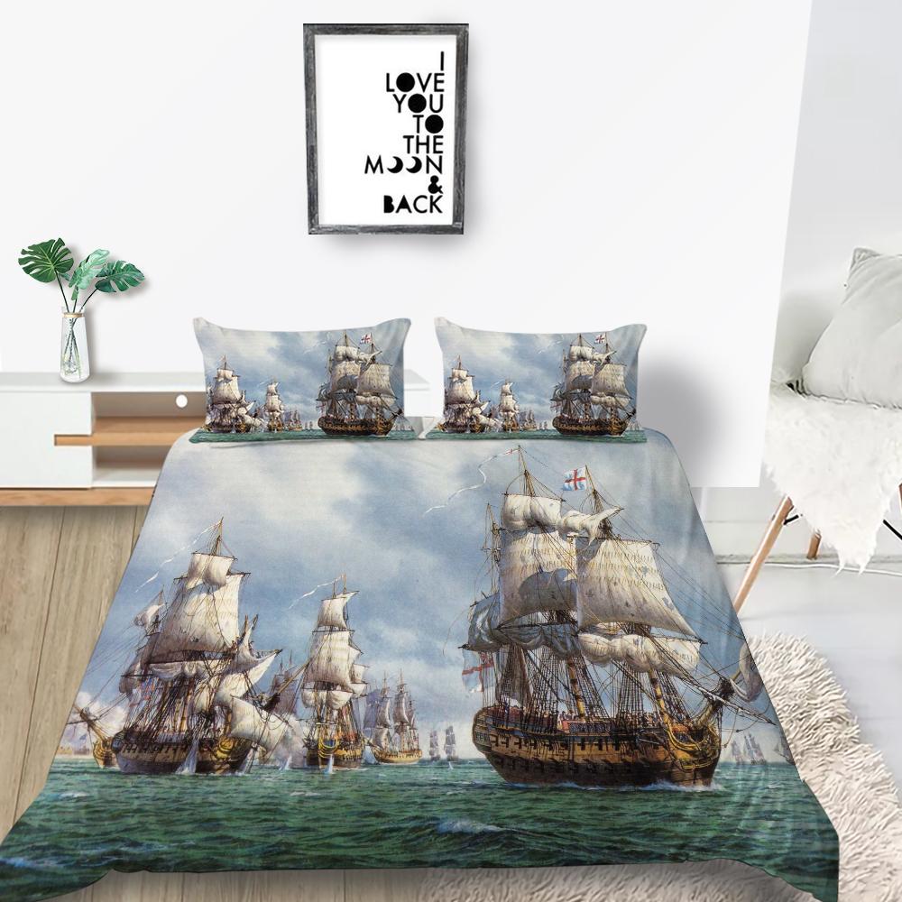 3D Digital Printing Home Bedding Set Quilt Cover Pillow Cover Home Bedding Set AU/EU/US Full Size Single/Double Bed Home Furniture