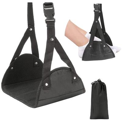 Airplane Footrest Portable Adjustable Plane Leg Rest Foot Hammock Travel Essentials Carry On Foot Rest Provides Comfort