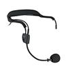 SHURE WH20XLR Headworn Microphone, Dynamic, Cardioid, XLR, Black