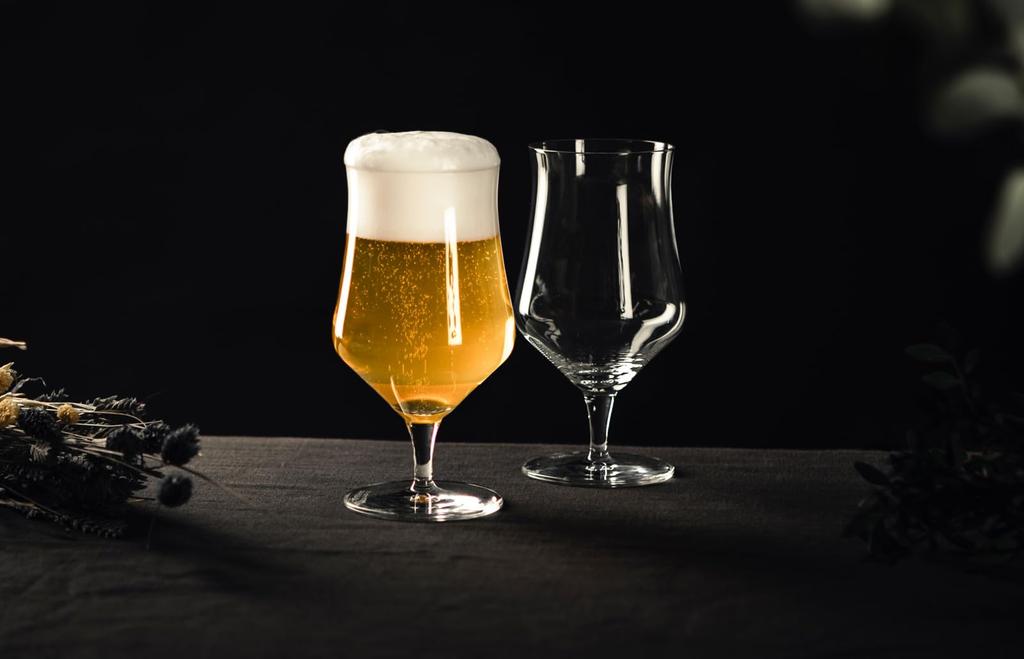 ZWIESEL GLAS Break-Resistant Beer Glasses, Beer Basic, Craft Universal, 4-Piece Machine-Made Glass (l130013)