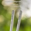 Titanium Chopsticks Outdoor Portable Home Non-slip Camping Pure Titanium Tableware Titanium Metal Chopsticks
