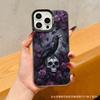 Pumpkin Demon Bones Apple 16/15/14 Case 11/12/13 Promax Retro iPhoneXr