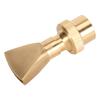 Fountain Nozzle Brass G3/4 Female Thread 25mm Narrow Fan Shaped Pond Sprinkler for Garden Pond
