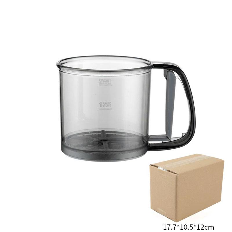 

Ручной полуавтоматический просеиватель для муки, бытовое пластиковое сито для муки, приспособления для выпечки, фильтр для муки, сито для порошка, сахарное сито 1pc