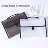 1PC twill portable accordion bag, 13 layers of large-capacity folders, easy to classify and store files.
