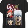 Gintama T Shirt Anime Samurai Yorozuya Shinpachi Kagura Sadaharu Manga Japanese Otaku Fan Gift Unisex Graphic Retro Vintage Tee Oversize Fit