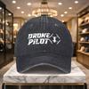 Drone Pilot Baseball Cap  Adjustable Casual Hat for Outdoor Sports  Daily Wear