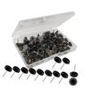 50/100Pcs Big Head Push Pins Map Tacks Thumb Nails Flat Push Pins Thumb Pins for Cork Board Picture Maps Posters Note