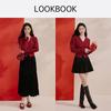 Women's Elegant French V-Neck Knit Cardigan