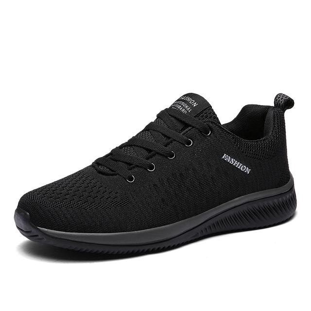 Mode Herr Sneakers Mesh Andningsbara Man Vita Löparskor Tennisskor Bekväma Utomhussporter Herr Fritidsskor Tenis Masculino