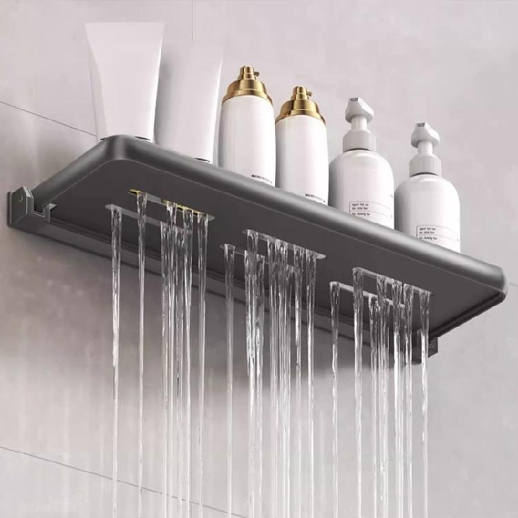 Trailer ABS Foldable Shelf Folding Wall Shelves for Campers, Bathrooms and Kitchens,90 Degree Fold Up,Space Saving