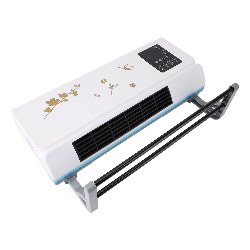 Smart Wall Heater Nature Wind Warm Wind Dual Use Wall Mounted Electric Fan Heater for Bathroom