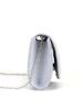 Women's Pleated Crossbody Clutch Bag with Round Bottom and High-Quality Stitching