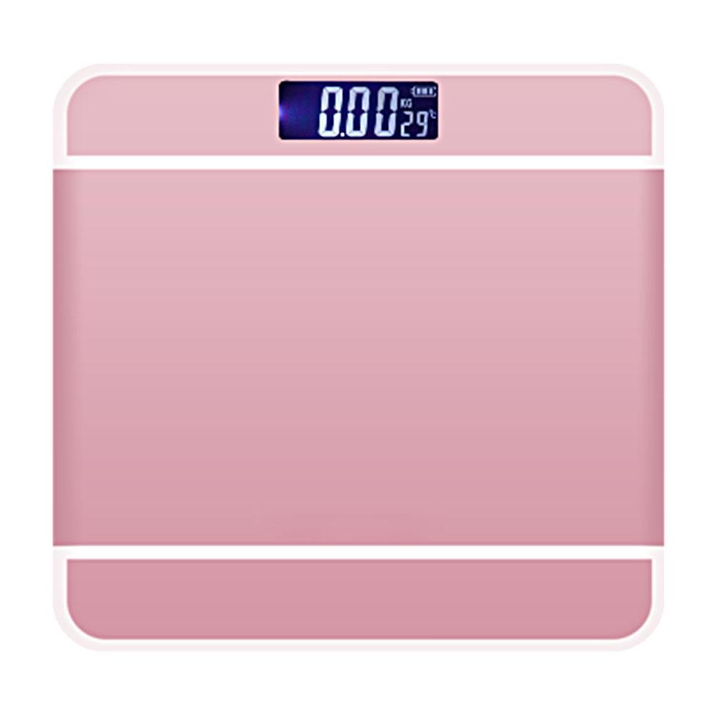 

Бытовые электронные ЖК-цифровые весы для измерения жира в теле Высокоточные Измерение веса Rose Gold