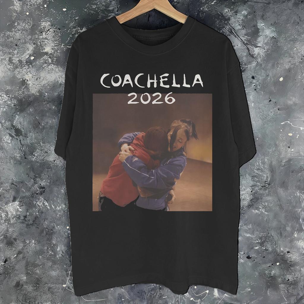 Justin Bieber Coachella Koncertní Outfit Unisex Tričko Čistá Bavlna Novinka Tričko Oblečení