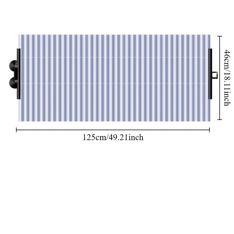 UV-Resistant Automatic Folding Car Sunshade Foldable Windshield Sunshades for Travel and Self-Driving Heat Reduction and Protection Car Visor Sunshade