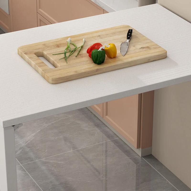 Small Wooden Dining Tables Folding Simple Restaurant Elegant Modern Tables Salon Small Table Multifunction Table Kitchen