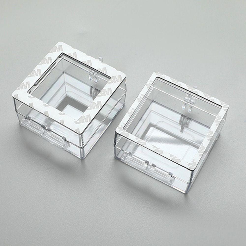 1Pcs Transparent Button Protection Cover Anti Misoperation Cover  for Workshop Automation Setup