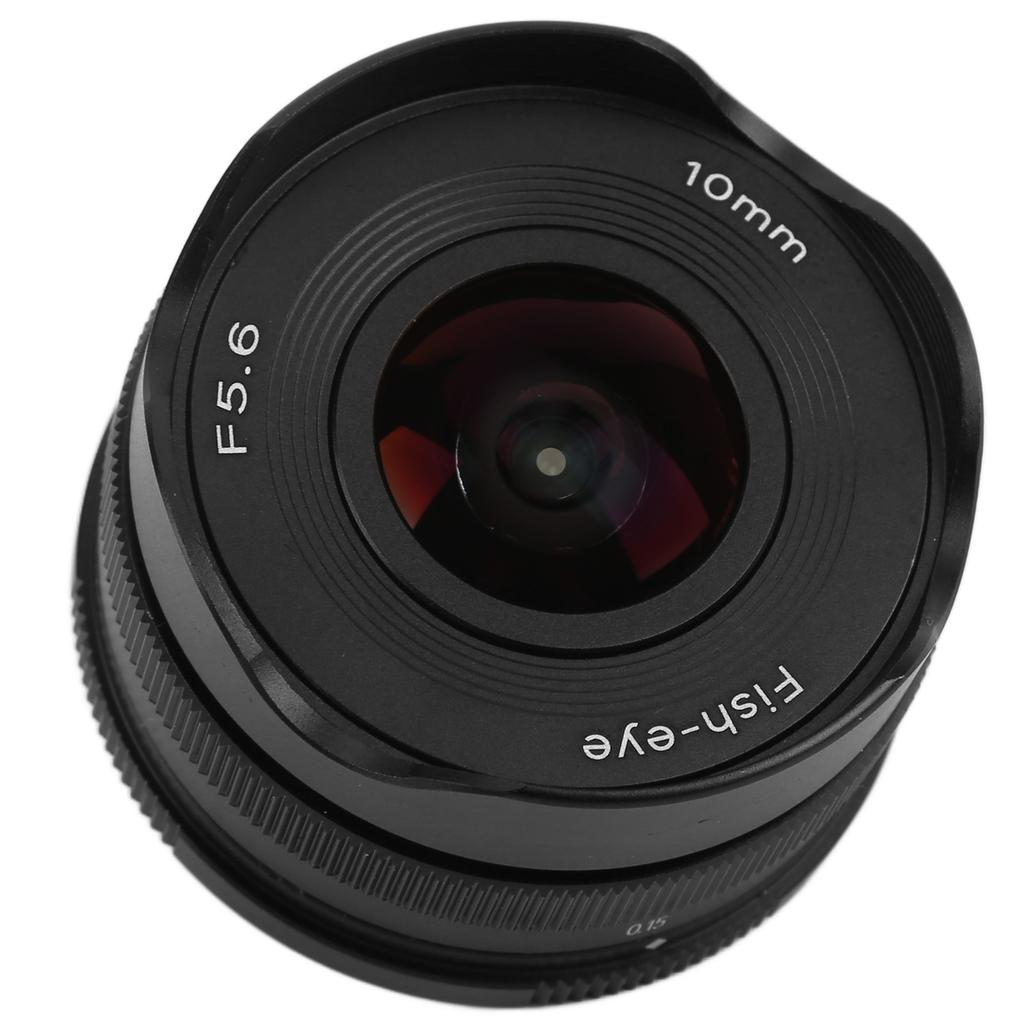 10 mm F5.6 Weitwinkel-Fisheye-Objektiv für Fuji XT4 XT3 XT30 XS10 XPRO2 FX-Mount-Kamera