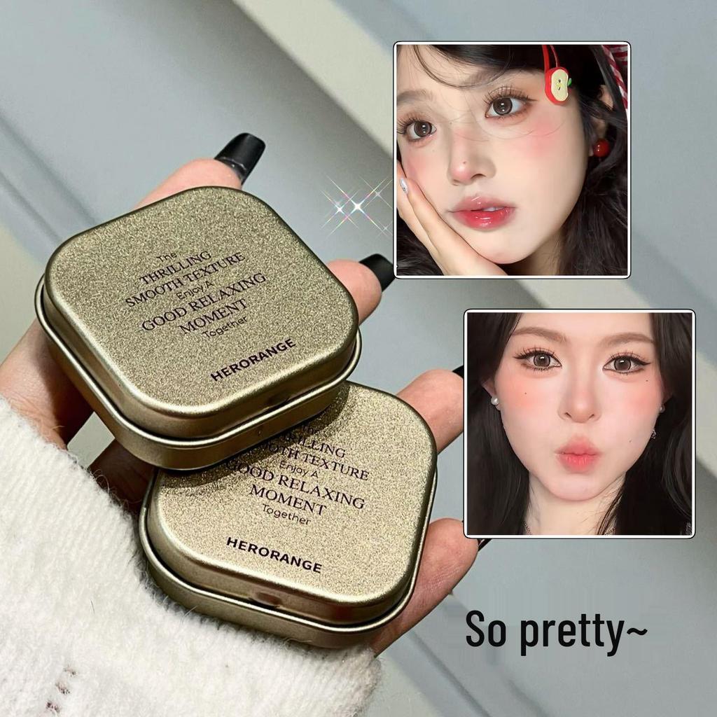 HERORANGE Soft Chewy Korean Blush Cream for Natural Color and Contouring