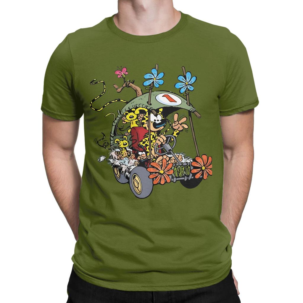 Marsupilami Comics For Fans Novelty 100 Cotton Tshirt Marsupilami Tees Tops For Unisex