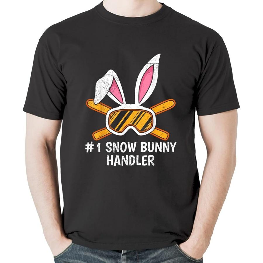 Snow Bunny Handler Number 1 Ski Bunnies Ski Apres Party T-Shirt, Sweatshirt, Hoodie for Men, Women, Kids XXXXXL чёрный