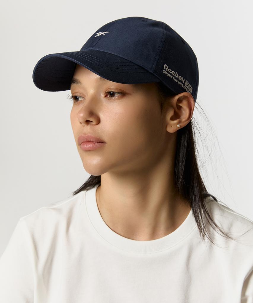 Reebok Single Vector Logo Ball Cap - Navy