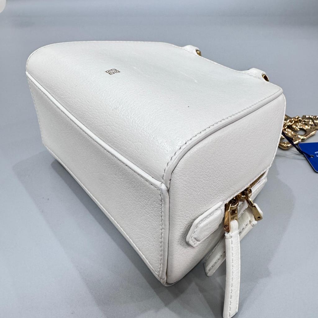[Gebraucht] Givenchy Antigona Cube Nano 'Elfenbein' - Ausgezeichnet #1EVF54P