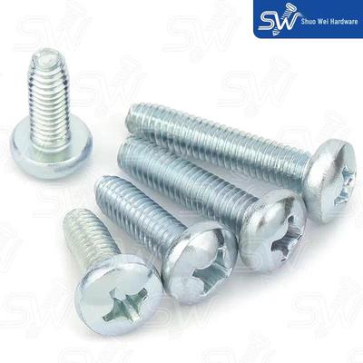 Galvanized Phillips Pan Head Self-Tapping Screws Assortment - GB6560 Round Head Cabinet Screws