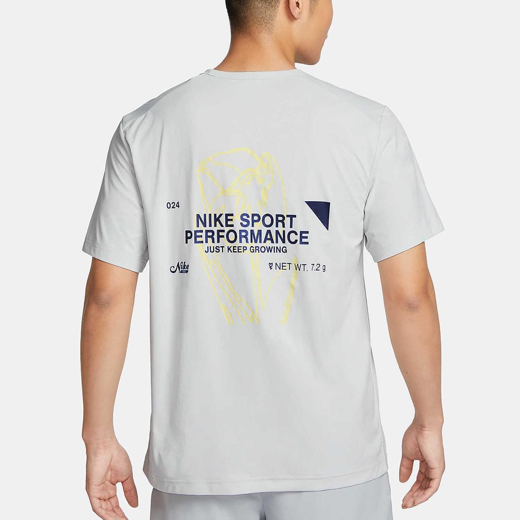 Nike Hyverse Dri-Fit Letter Round Neck Casual Short Sleeve Quick-Dry T-Shirt Men Tops Dust-Light FN3280025