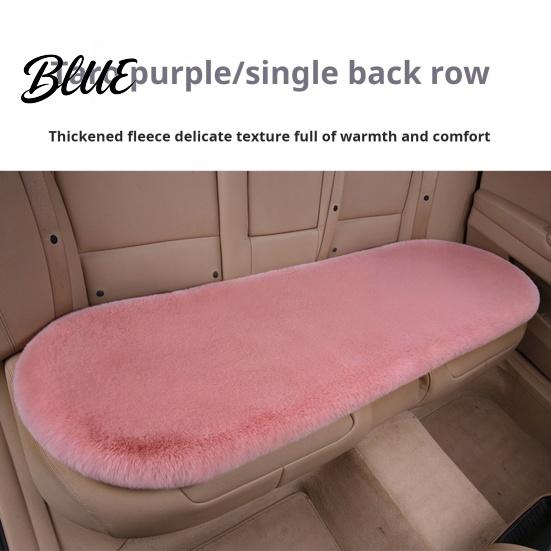 Car Interior Accessory Soft Fluffy Cushion Set Plush Seat Luxury Thickened Washable Non-Fading Protector Winter