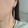 Silver Earrings Without Stones (2217091)