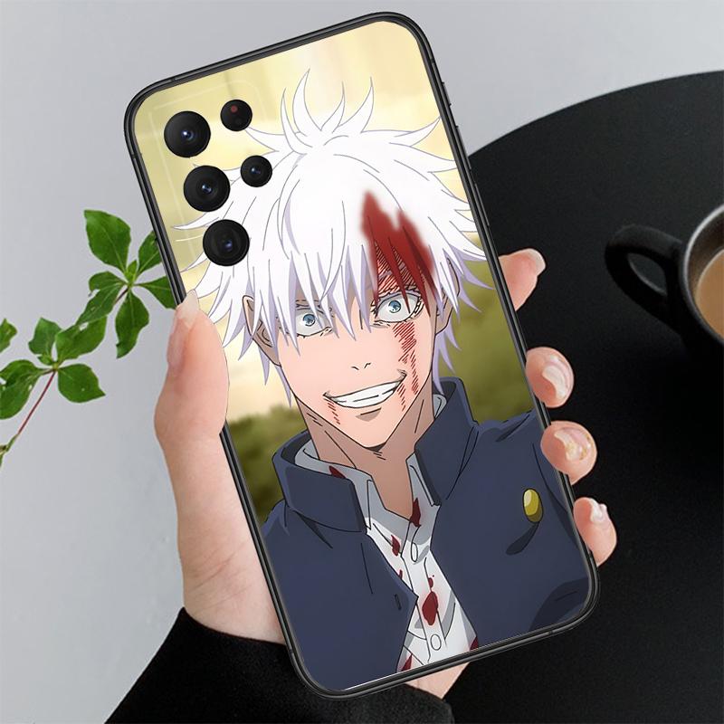Custodia per Telefono Satoro Gojo Jujutsu Kaisen Per Samsung A55 A16 A56 A36 A23 A35 A15 A53 A54 A33 A34 A25 A05S A52 A52S A14 A13 A71