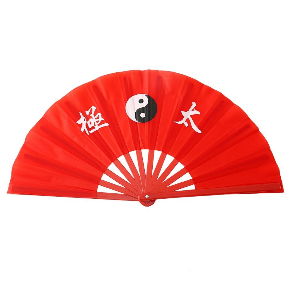 Plastic Bone Dance Performance Fan 34cm Hand Folding Stage Fan  Wedding Party Decor