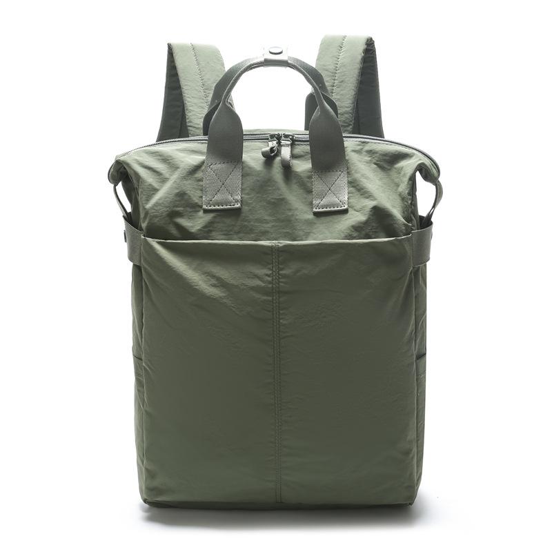 Unisex Lässiger Outdoor-Rucksack: Großes Fassungsvermögen, Wasserabweisend, Strukturierte Unifarbe, Ideal für Reisen, Sport und den täglichen Weg zur Arbeit.