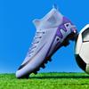New Male Football Footwear Inside Studs Soccer Kicks Game Long Spikes Sneakers Airy Super Light Practice Drop Shipping